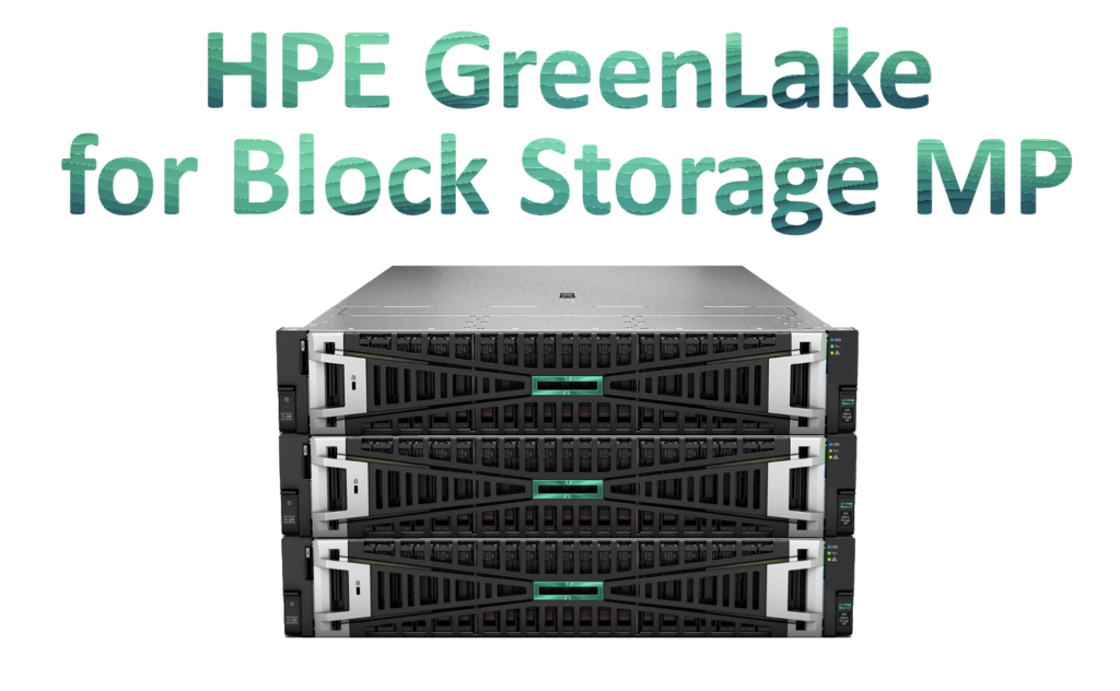 HPE Greenlake for block storage - Allegra MP